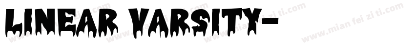 Linear Varsity字体转换